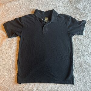 Faded Glory Kids Black Polo Shirt